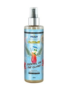 Prady Brilli Brilli Body & Hair Mist Cocktail on the Island - Flacon de 250 ml - Spray pulvérisateur