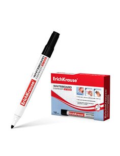Erichkrause W-500 Feutre Pour Tableau Blanca - Pointe en Forma de Bala - Trait de 0.8 à 2.5mm - Encre à Base de Alcohol - Couleu