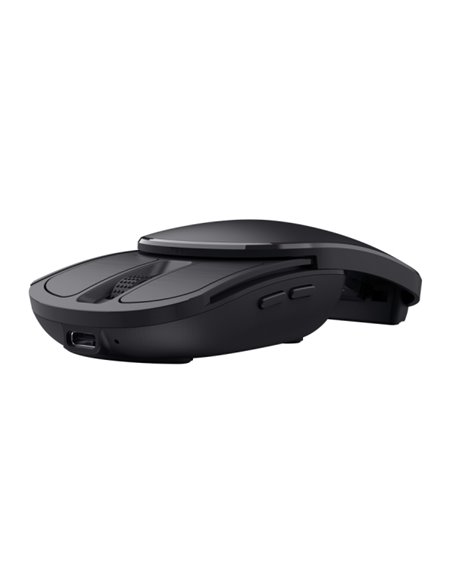 Trust Zylo Souris Inalambrico Pliable de Poche - 2400 dpi - 6 Botones - Couleur Noir