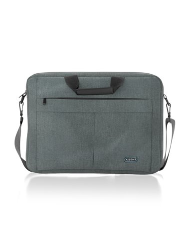 Aisens Maletin Premium Pour Portable 15,6" - Acolchado de Espuma - Poche avant Avec Fermeture éclair - Sujecion Pour Maleta - Co