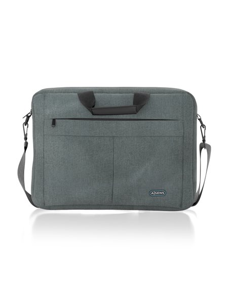 Aisens Maletin Premium Pour Portable 15,6" - Acolchado de Espuma - Poche avant Avec Fermeture éclair - Sujecion Pour Maleta - Co