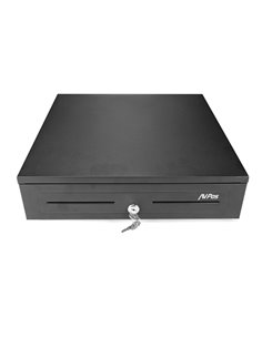 AVPos CASH-U285 Cajon Portamonedas 41cm Automatico - 5 Posiciones Billetes - 8 Posiciones Monedas - RJ11 - Acier de Haute résist