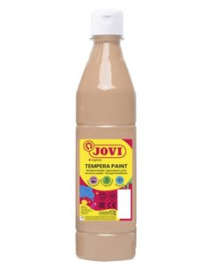 Jovi Tempera Paint Tempera Liquida 500ml - Base Eau - Lista Pour Usar - Alto Poder Cubriente - Séchage rapide - Excelente Fluide