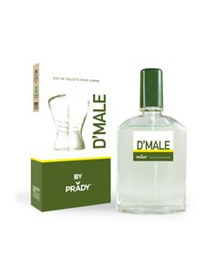 Prady Colonia de Hombre D´Male - Flacon de 90 ml - Spray pulvérisateur