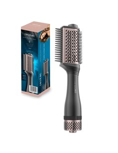 Cecotec Bamba CeramicCare Unique Triangle Cepillo Alisador 5 en 1 - 1200W - Control de Temperatura - Cerdas Desenredantes - Func