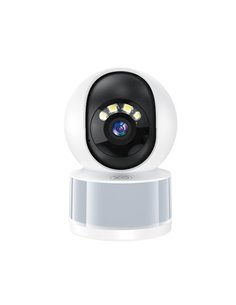 XO CR11 Appareil photo de Vigilancia WiFi - Motorizada - Vision Nocturna - 3Mpx - Bluetooth - Couleur Blanc