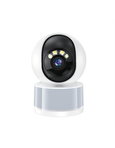 XO CR11 Appareil photo de Vigilancia WiFi - Motorizada - Vision Nocturna - 3Mpx - Bluetooth - Couleur Blanc