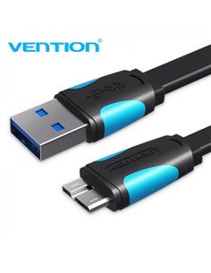 Vention Câble USB 3.0 Mâle à MicroUSB Mâle - 0.25m - Bleu et Noir