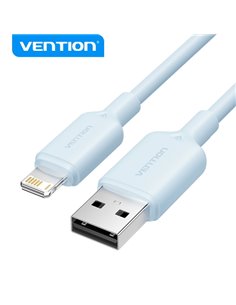 Vention Câble USB 2.0 Lightning - Transmision 480Mbps - Sortie 2.4A - 1M - Couleur Bleu