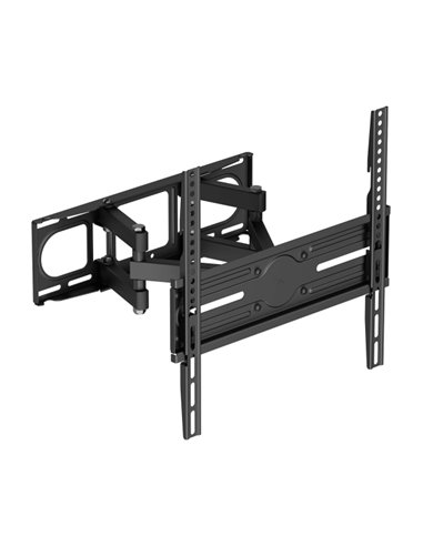 Aisens Support ECO Giratorio - Inclinable et Nivelable Pour Monitor/TV 40kg de 32-70 - Couleur Noir