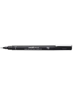 Uni-ball PIN10-200(S) Feutre Calibrado - Pointe Poliacetal 1mm - Ancho de Trait 1mm - Encre Pigmentada Résistant à l'eau et Luz 