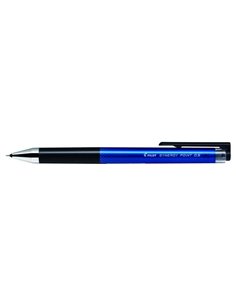 Pilot Stylo à bille de Gel Synergy Point Retractil - Rechargeable - Pointe Fina 0.5mm - Trait 0.25mm - Couleur Bleu
