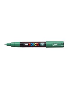 Posca PC-1M Marqueur de Pintura - Pointe Conica 0.7mm - Encre Base al Eau - Résistant à la Luz - Couleur Vert