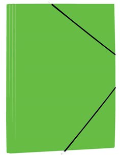 Mariola Chemise de Polipropileno Avec Solapas 450 Micras - Format Folio - Dimensions 34x25cm - Fermeture Avec Goma Élastique - C