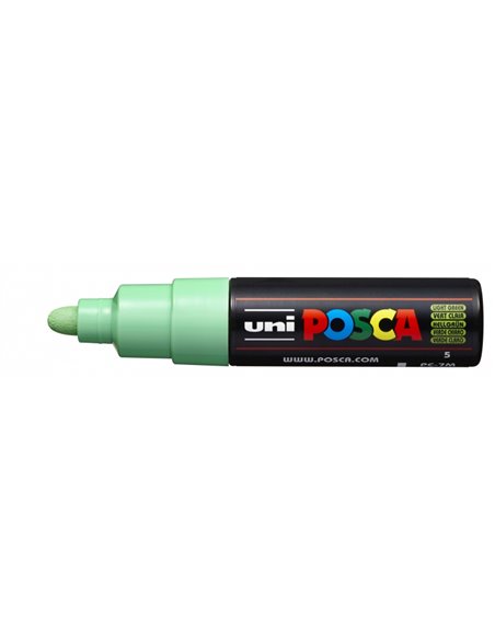 Posca PC-7M Marqueur de Pintura - Pointe de Bala 4.5-5.5mm - Encre Base al Eau - Résistant à la Luz - No Permanent - Couleur Ver
