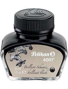 Pelikan Encre 4001 No.78 - Flacon 30ml - Flacon de 30ml - Asegura le Perfecto Funcionamiento de la Estilografica - Couleur Noir