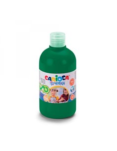 Carioca Botella de Tempera 500ml - Couleurs Superlavables - Faciles de Mezclar - Aplicable en Materiales Porosos - Haute Opacida