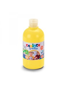 Carioca Botella de Tempera 500ml - Couleurs Superlavables - Faciles de Mezclar - Aplicable en Materiales Porosos - Haute Opacida