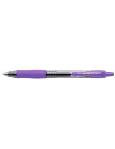 Pilot Stylo à bille de Gel G2 Rollerball Retractil - Rechargeable - Pointe de Bola Ronde 0.7mm - Trait 0.32mm - Grip Ergonomique