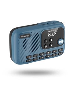 Energy Sistem TunerGo Radio Portable FM - Bluetooth, USB, MicroSD, Jack3.5 - 5W - Batterie Jusqu'à 10 Horas de Autonomie - Coule