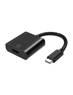 Aisens Conversor USB-C à HDMI 4K@60HZ - USB-C/M-HDMI/H - 15cm - Couleur Noir