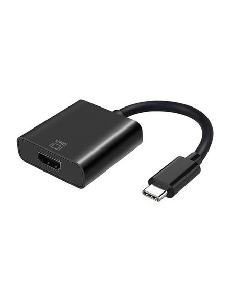 Aisens Conversor USB-C à HDMI 4K@60HZ - USB-C/M-HDMI/H - 15cm - Couleur Noir