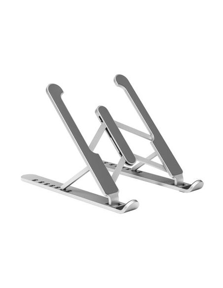 Aisens Support de Sobremesa Réglable Pour Portable / Tablet - Couleur Argent