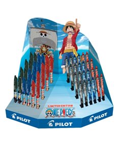 Pilot One Piece Présentoir de 24 Boligrafos Frixion Ball + 24 Boligrafos Frixion Ball Plus - Borrables - Recargables - Couleurs 