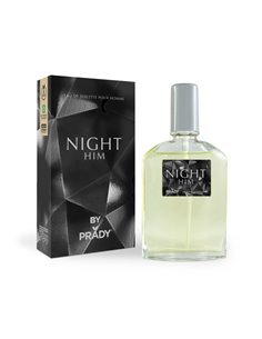 Prady Colonia de Hombre Night Him - Flacon de 90 ml - Spray pulvérisateur