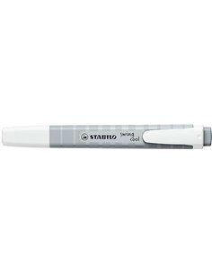 Stabilo Swing Cool Pastel Marqueur Fluo - Corps Plano - Pointe Biselada - Trait entre 1 et 4mm - Encre Avec Base de Eau - Antise