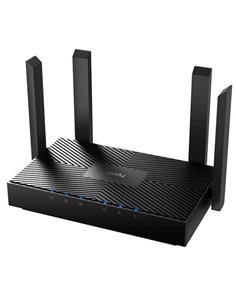 Cudy WR3000 Smart Router WiFi 6 AX3000 Double Banda - 1x Puerto Wan 1000/100/10 Mbps et 3x Puertos Lan 1000/100/10 Mbps - 4 Ante