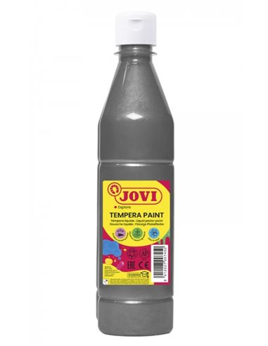 Jovi Tempera Paint Tempera Liquida 500ml - Base Eau - Lista Pour Usar - Alto Poder Cubriente - Séchage rapide - Excelente Fluide