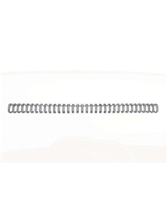 GBC Wirebind Pack de 100 Alambres de Encuadernacion 8mm Pour Paso 3:1 Redondo ou Cuadrado - Format A4 - Pour 34 Orificios - Encu