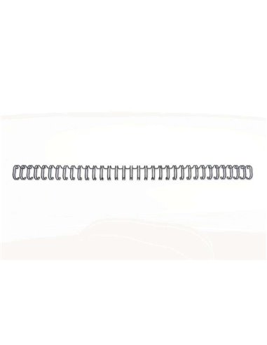 GBC Wirebind Pack de 100 Alambres de Encuadernacion 8mm Pour Paso 3:1 Redondo ou Cuadrado - Format A4 - Pour 34 Orificios - Encu