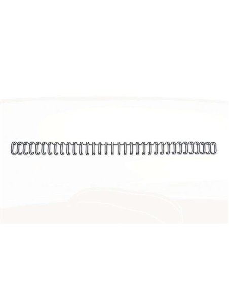 GBC Wirebind Pack de 100 Alambres de Encuadernacion 8mm Pour Paso 3:1 Redondo ou Cuadrado - Format A4 - Pour 34 Orificios - Encu