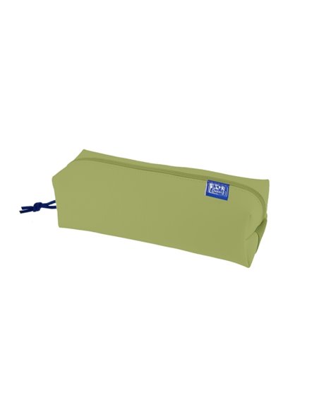 Oxford Kangoo Live and Go Étui Cuadrado Grande - Goma Élastique Pour Cuadernos - Couleur Vert