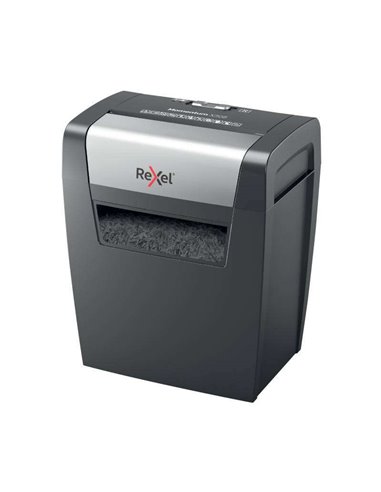 Rexel Momentum X308 Destructora Manual de Papier Corte Confeti P-3 - Funcionamiento Ininterrumpido 3 Minutos - Papelera de 15L -