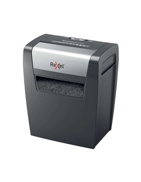Rexel Momentum X308 Destructora Manual de Papier Corte Confeti P-3 - Funcionamiento Ininterrumpido 3 Minutos - Papelera de 15L -