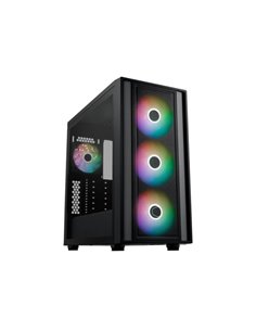 Cooler Master Masterbox 600 Boîte Semitorre ATX/MicroATX/Mini-ITX - 3 Ventiladores 140mm RGB Frontales - 1 Ventilateur 120mm RGB