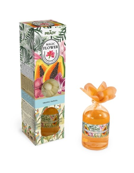 Prady Ambientador Magic Flower Tropic Papaya - Flacon de Cristal 100ml