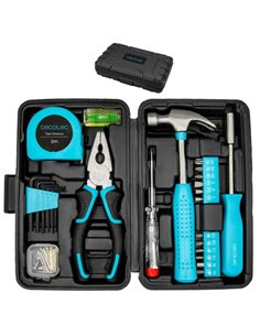 Cecotec ToolBox EasyGo Juego de Herramientas - 68 Piezas - Comprend Accesorios - Couleur Noir