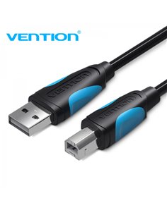 Vention Câble USB 2.0 Mâle à USB-B Mâle Pour Imprimante - 2m - 480mbps - Couleur Noir