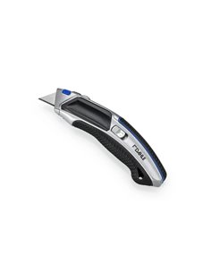 Dahle 10891 Profesional Heavy Duty Cuter Avec Cuchilla Trapezoidal de Acier al Carbono SK5 - Guia Automatica - Corps Metalico - 