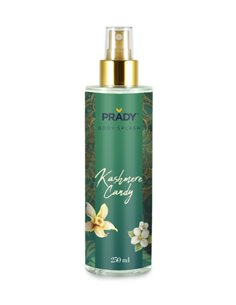 Prady Body Splash Kashmere Candy - Flacon de 250 ml - Spray pulvérisateur