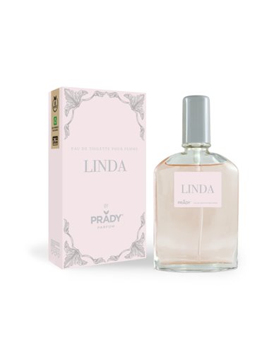 Prady Colonia de Mujer Linda - Flacon de 90 ml - Spray pulvérisateur