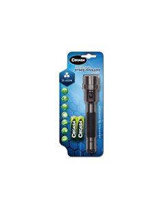 Cegasa Personal Premium Linterna 20lm - Fabricada en Aluminium Anodizado - Resistencia à Golpes et Humedad - Funciona Avec 2 Pil