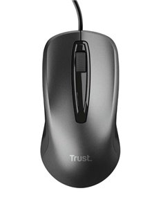 Trust Souris USB 1200dpi - 3 Botones - Usage Ambidiestro - Câble de 1.70m