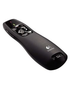 Logitech R400 Presentador Laser Inalambrico - Radio de Accion 15m - Couleur Noir