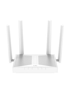Cudy Router WiFi 6 Mesh Gigabit Dual Band AX3000 - Vitesse Jusqu'à 1000Mbps - 5 Puertos - 4 Antenas Fijas de 5dBi - Tecnologia M