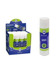 Bismark Barra de Pegamento 40gr - Multiusos - Sans Disolventes - Usage Scolaire